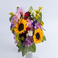 Seasonal Bouquet · Asst color bouquet - asst flowers & foliage.