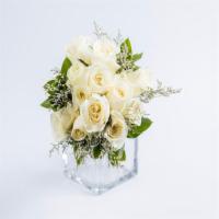 Dozen Roses Arrangement · Dozen roses arranged with seasonal filler flowers and foliage. Specify a color 1st & 2nd cho...