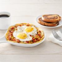Create Your Own Bowl* · Eggs, choice of up to 3 toppings, all on top of homestyle potatoes. Choice of toast or panca...