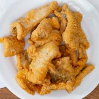 Catfish Nugget Dinner · All dinners served with fries or cajun rice, coleslaw, and bread.