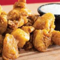 Boneless Wings 10 Piece · Prepared fresh daily, tossed in your choice of BBQ, sesame-ginger, Nashville hot, or traditi...