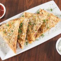 Quesadilla · Add Chicken, Steak, Shrimp for an additional charge.