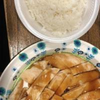 Chicken Teriyaki Entrée Served With Miso Soup, Steamed Rice & Green Salad · 