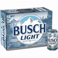 Busch Light 12 Pack 12Oz Cans · 