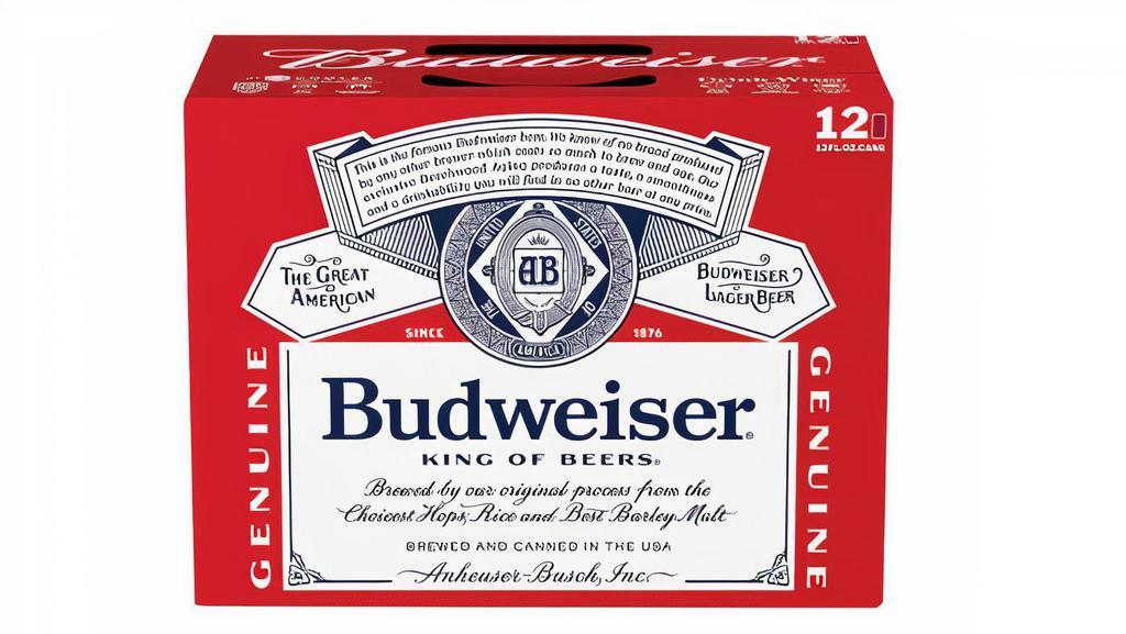 Budweiser 12 Pack 12Oz Cans · 