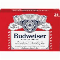 Budweiser 24 Pack 12Oz Cans · 