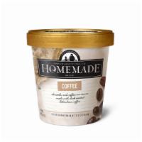 Homemade Coffee Ice Cream 16 Oz · 