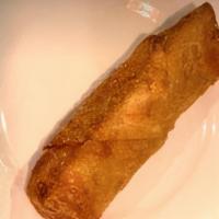 Chicken Egg Roll · 1 piece. Crispy dough filled with chicken, minced vegetables.