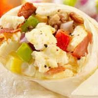 Create Your Own Breakfast Burrito  · choice of ingredients, breakfast potatoes wrapped in a warm flour tortilla