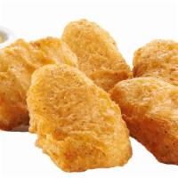 Chicken Nuggets  (5 Pcs.) · 5 breaded chicken nuggets with your choice of dipping sauce. 275 cal.
