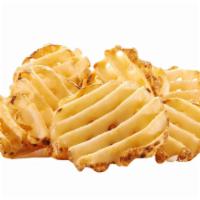 Potato Waffers® · Skin-on potato fries with a unique criss cut shape. 360 cal.