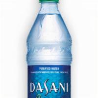 Dasani · Purified water enhanced with minerals for a pure, fresh taste.