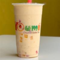 Smoothie · Smoothies are made using whole milk. All smoothies include your choice of fruit jams and boba.