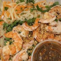 Papaya Salad · Papaya salad shrimp and pork.