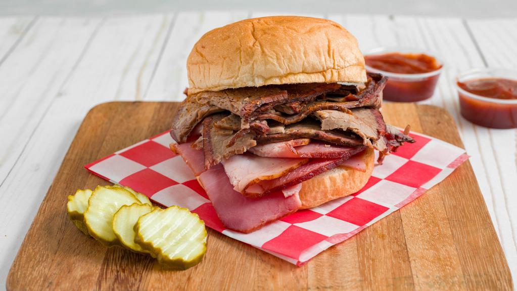 Two Meat Sandwich · Your choice of any two meats.