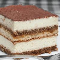 Tiramisu · Owners’ favorites. Imported from Italy and a perfect classic.