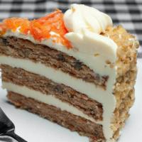 Layer Carrot Cake · Sweet and nicely balanced with cream cheese.