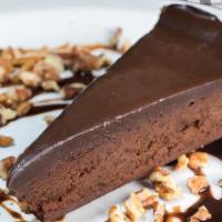 Chocolate Torte · Flourless, gluten-free, rich and decadent.
