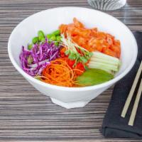 Poke Bowl - Otg · Diced Marinated Tuna or Salmon with fresh greens, seasoned rice, edamame, cucumber, carrot, ...