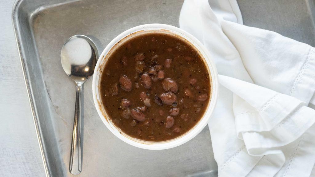 Red Beans & Rice · Classic red beans and rice bursting with flavor! *Does contain ham.