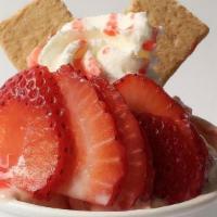 Strawberry Shawty · Vanilla	 Base, 
	
Mixed Ins:	
Strawberry/	
Graham cracker,	
	
Toppings:
Whipped Cream	/
Grah...