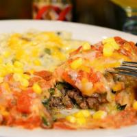 Chile Relleno Dinner · An oversized, 6-inch poblano pepper, generously filled with your choice of meat or cheese. L...