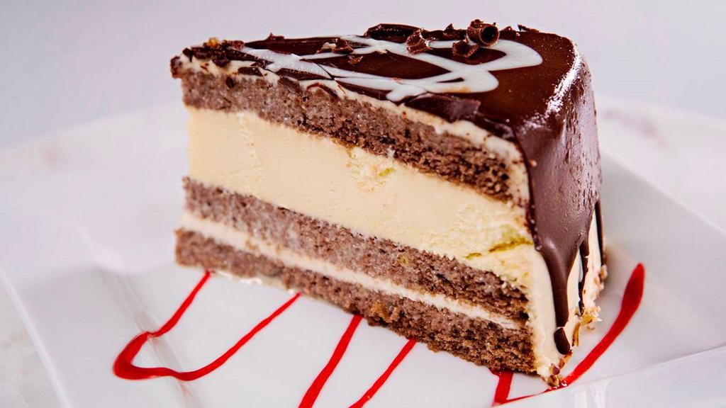 Chocolate Tres Leches Cheesecake · 