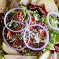 Caesar Salad · romaine lettuce, cherry tomatoes, croutons, parmesan, caesar dressing.