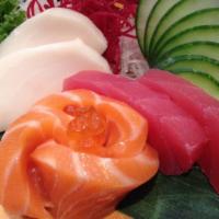 Sashimi Appetizer · 6 pieces of chef selected.