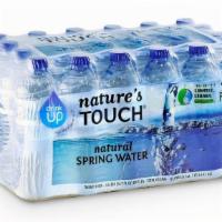 Nature'S Touch Water, 24Pk · 24-pack of 16.9oz Nature's Touch water bottles