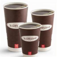 Karuba Coffee · Choose between four sizes and five flavors