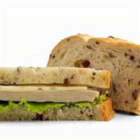 Turkey Swiss Cranberry Sandwich  · Kitchen Cravings Turkey and Swiss Sandwich on Cranberry Wild Rice Bread