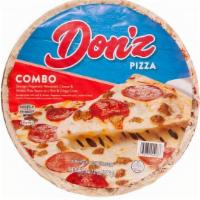 Don'Z Pizza (Frozen) · Choose from a variety of Don'z frozen pizza flavors