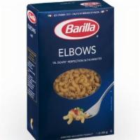 Barilla Elbow Noodles 16Oz · 16 oz. (1 lb.) package of Barilla Elbow Noodles