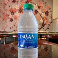 Bottled Water · Dasani, chilled.