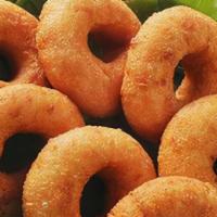 Vada ( 3 Pcs) · Uad dal is soaked, drained and then spices added and blended to make a smooth batter and ser...