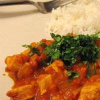 Chicken Vindaloo · Boneless chicken marinated in sauces and cooked with potatoes & spices