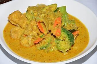 Malai Curry · Choose from boneless Chicken or Paneer cooked with mild spices and cream