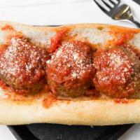 Meatball Sandwich · Three meatballs in our homemade marinara sauce served on French bread.