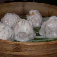 Haigow Shrimp Dumpling · 6 steamed shrimp dumplings