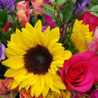 Celebrate · Perfect for any occasion! 
A bright and cheery mix of seasonal flowers arranged in a vase. *...