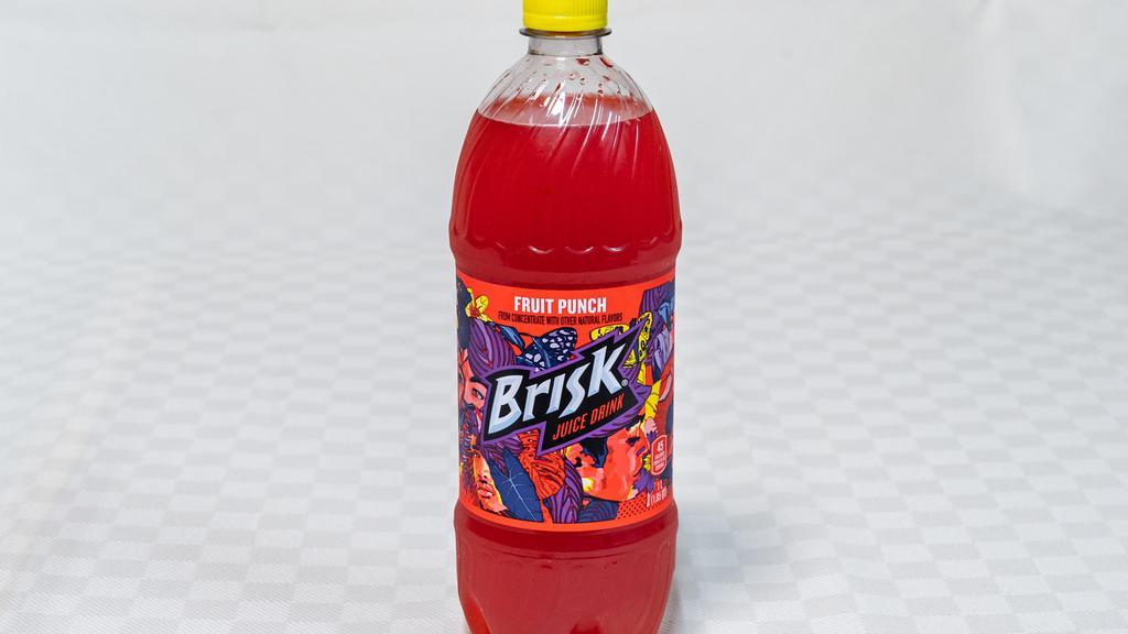 Brisk Fruit Punch 1L · Blast your thirst with the bold, fruit-flavored taste of Brisk Fruit Punch Juice Drink.