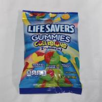 Lifesavers Gummies Collisions 7 Oz Bag · Iconic ring candy is now bursting with double the flavors in each piece.