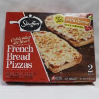 Stouffer'S Extra Cheese French Bread Frozen Pizza 11.75 Oz. · Stouffer's Extra Cheese French Bread Frozen Pizza offers a quick, easy solution for lunch or...