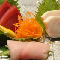 Sashimi Appetizer (7 Pcs) · Raw.

Consuming raw or undercooked meat, poultry, seafood, shellfish, or eggs may increase y...