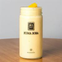 Mango Smoothie · Juicy mangoes blended into a sweet creamy delight.