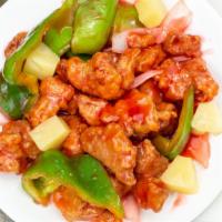 Sweet & Sour Pork · Served with white rice