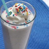 Cake Batter Shake · Our cake batter fro you in a shake!