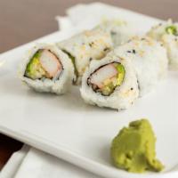 California (8 Pc) · Fully cooked. Crab, avocado and cucumber.              Consuming raw or undercooked meats, p...