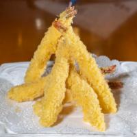 Shrimp Tempura Apt · Lightly breaded, fried shrimp (5pcs).